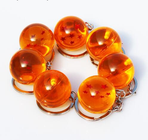 Dragon Ball Key Chains 3D 1-7 Stars