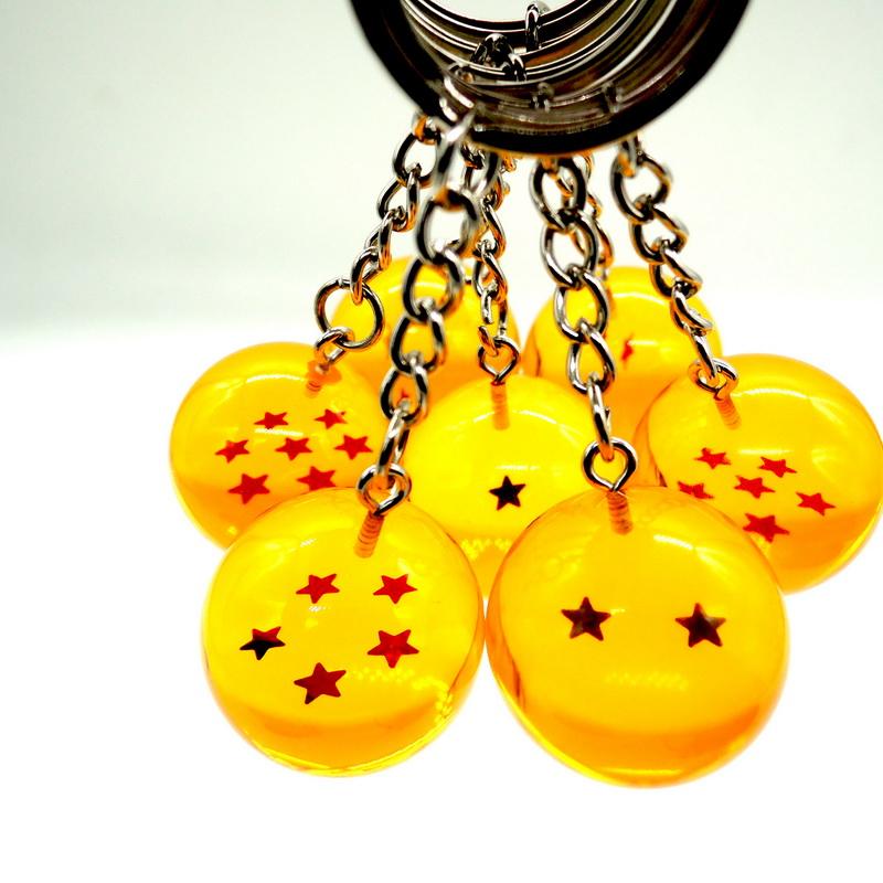 Dragon Ball Key Chains 3D 1-7 Stars